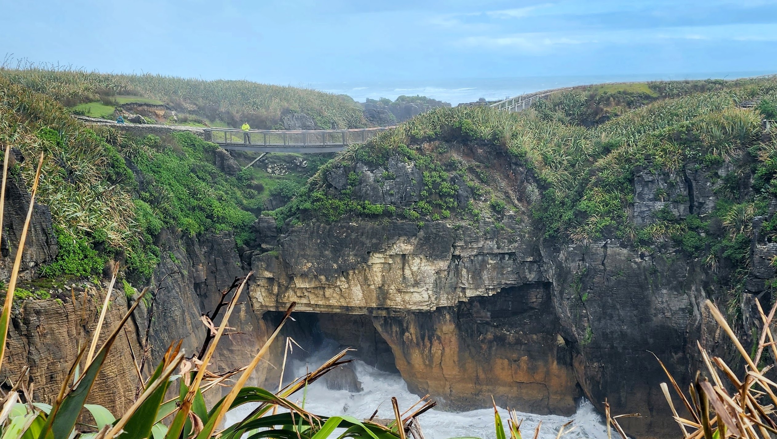 The Pancake Rocks in Punakaiki, a quick stop on our New Zealand ...